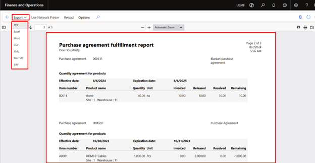 Improving Procurement with Purchase Agreements in D365