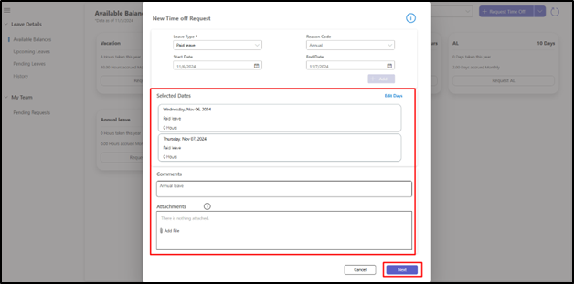 Human Resource App for Leave and Absence in Dynamics 365