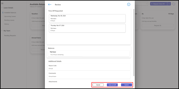 Human Resource App for Leave and Absence in Dynamics 365