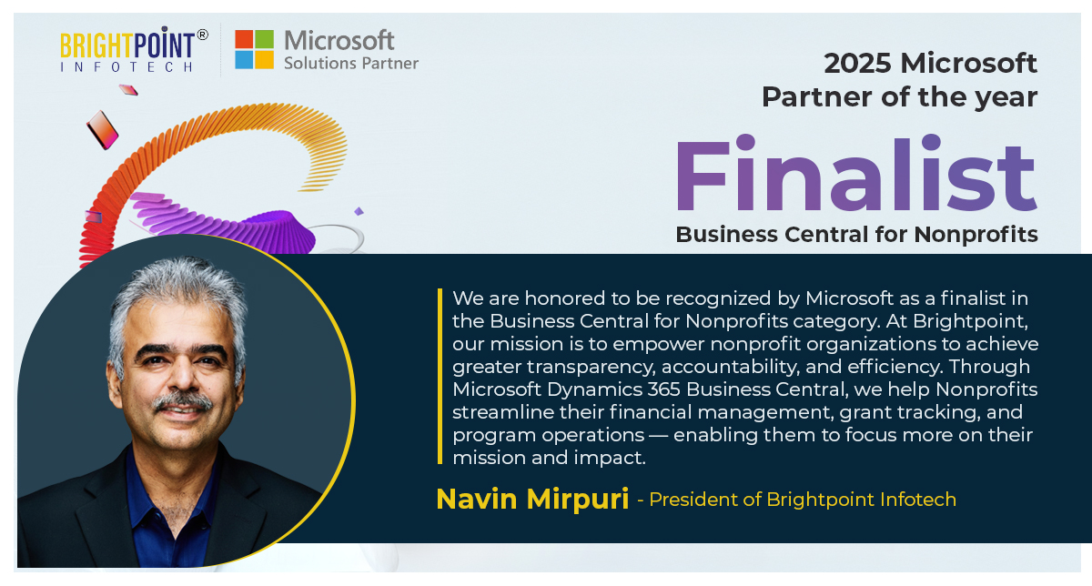 Brightpoint Infotech Named Finalist for the 2025 Microsoft Partner of ...