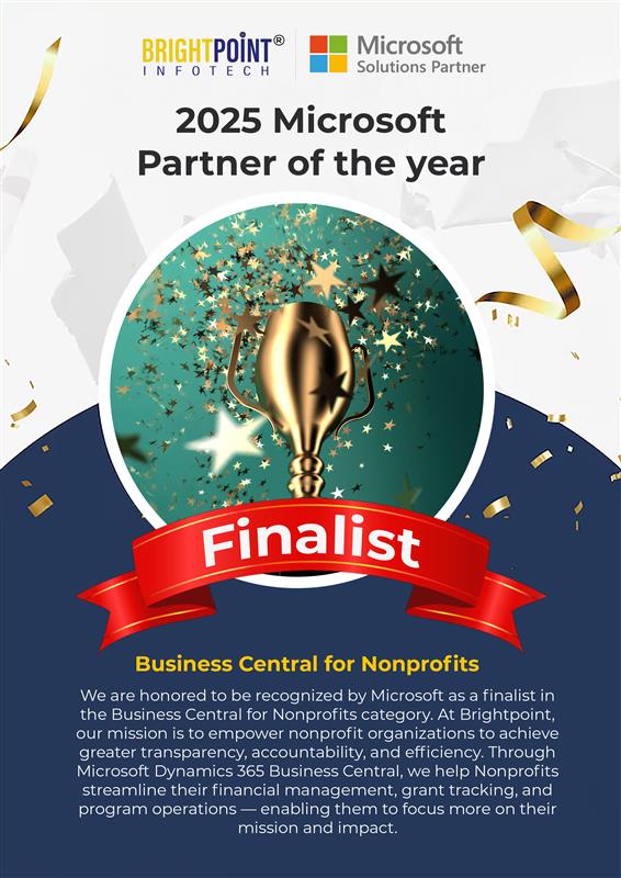 Brightpoint Infotech Named Finalist for the 2025 Microsoft Partner of ...