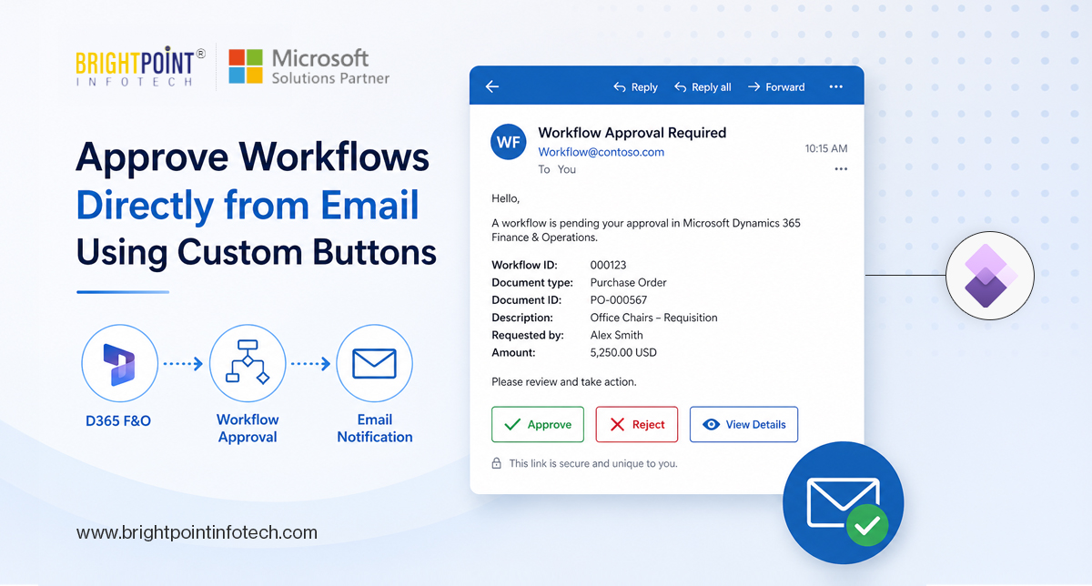D365 Finance & Operations Workflow Approval via Email – Step-by-Step