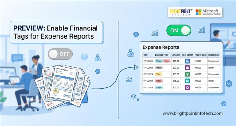 Financial Tag Rules Enable Financial Tags for Expense Reports for Better Tracking & Control
