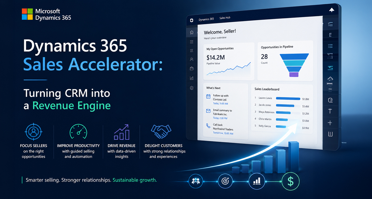 Dynamics 365 Sales Accelerator: Turn CRM into a Revenue Engine