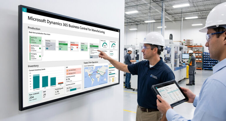 Microsoft Dynamics 365 Business Central for Manufacturing | Complete ...